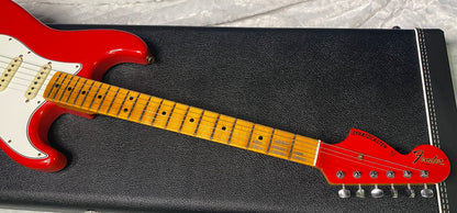 NEW! Fender Custom Shop Special Run '69 Stratocaster Journeyman Relic - Handwound P/U's - Aged Hot Rod Red - Reverse Headstock - 7.8lbs - Authorized Dealer - SUPER RARE! G07469