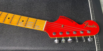 NEW! Fender Custom Shop Special Run '69 Stratocaster Journeyman Relic - Handwound P/U's - Aged Hot Rod Red - Reverse Headstock - 7.8lbs - Authorized Dealer - SUPER RARE! G07469