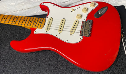 NEW! Fender Custom Shop Special Run '69 Stratocaster Journeyman Relic - Handwound P/U's - Aged Hot Rod Red - Reverse Headstock - 7.8lbs - Authorized Dealer - SUPER RARE! G07469
