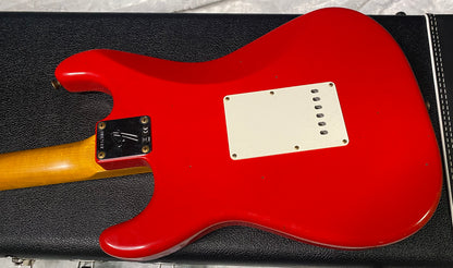 NEW! Fender Custom Shop Special Run '69 Stratocaster Journeyman Relic - Handwound P/U's - Aged Hot Rod Red - Reverse Headstock - 7.8lbs - Authorized Dealer - SUPER RARE! G07469