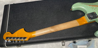 NEW! Fender Custom Shop Special Run '69 Stratocaster Heavy Relic - Handwound P/U's - Aged Surf Green Pearl - Reverse Headstock - 7.65lbs - Authorized Dealer - SUPER RARE! G07476