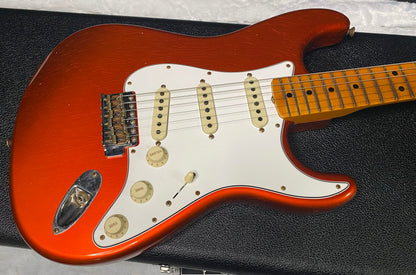 NEW! Fender Custom Shop Special Run '69 Stratocaster Journeyman Relic - Handwound P/U's - Aged Candy Tangerine - Reverse Headstock - 8lbs - Authorized Dealer - SUPER RARE! G07475