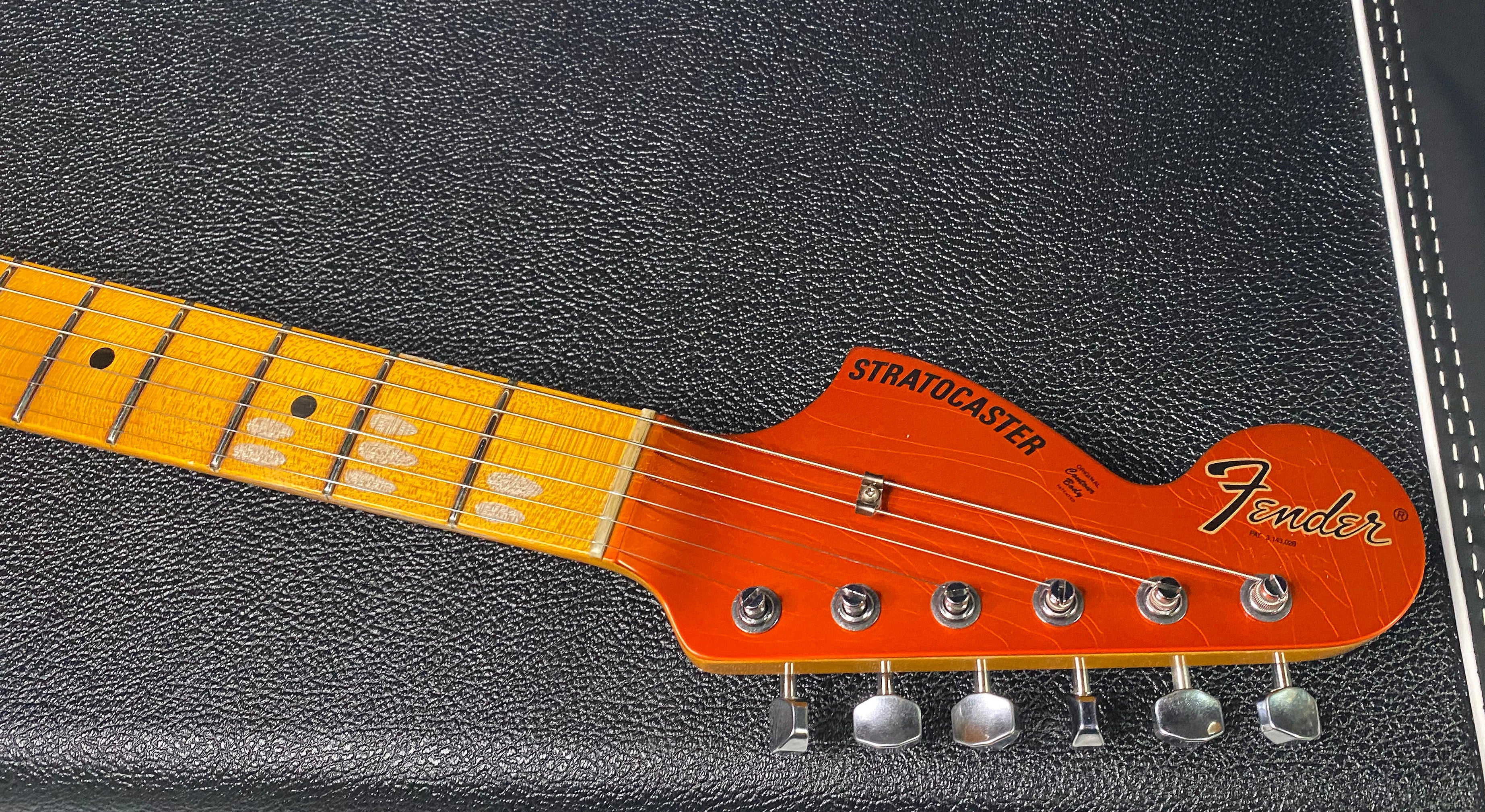 NEW! Fender Custom Shop Special Run '69 Stratocaster Journeyman Relic - Handwound P/U's - Aged Candy Tangerine - Reverse Headstock - 8lbs - Authorized Dealer - SUPER RARE! G07475