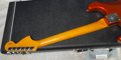 NEW! Fender Custom Shop Special Run '69 Stratocaster Journeyman Relic - Handwound P/U's - Aged Candy Tangerine - Reverse Headstock - 8lbs - Authorized Dealer - SUPER RARE! G07475