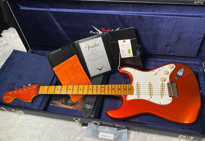 NEW! Fender Custom Shop Special Run '69 Stratocaster Journeyman Relic - Handwound P/U's - Aged Candy Tangerine - Reverse Headstock - 8lbs - Authorized Dealer - SUPER RARE! G07475