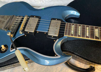 NEW! Gibson Custom Shop '64 SG Standard Maestro Vibrola - Murphy Lab Light Aged - Pelham Blue - Authorized Dealer - G06006