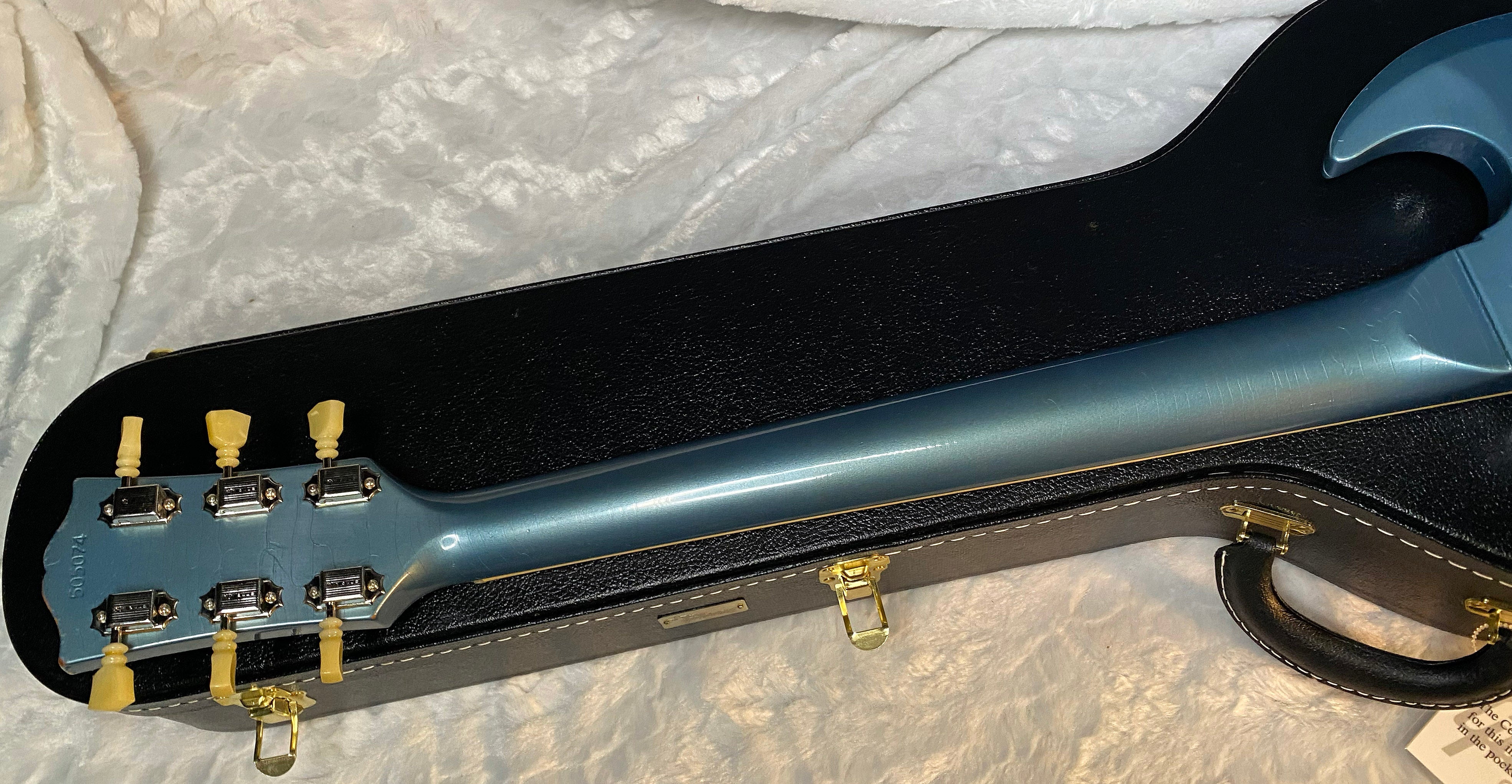 NEW! Gibson Custom Shop '64 SG Standard Maestro Vibrola - Murphy Lab Light Aged - Pelham Blue - Authorized Dealer - G06006