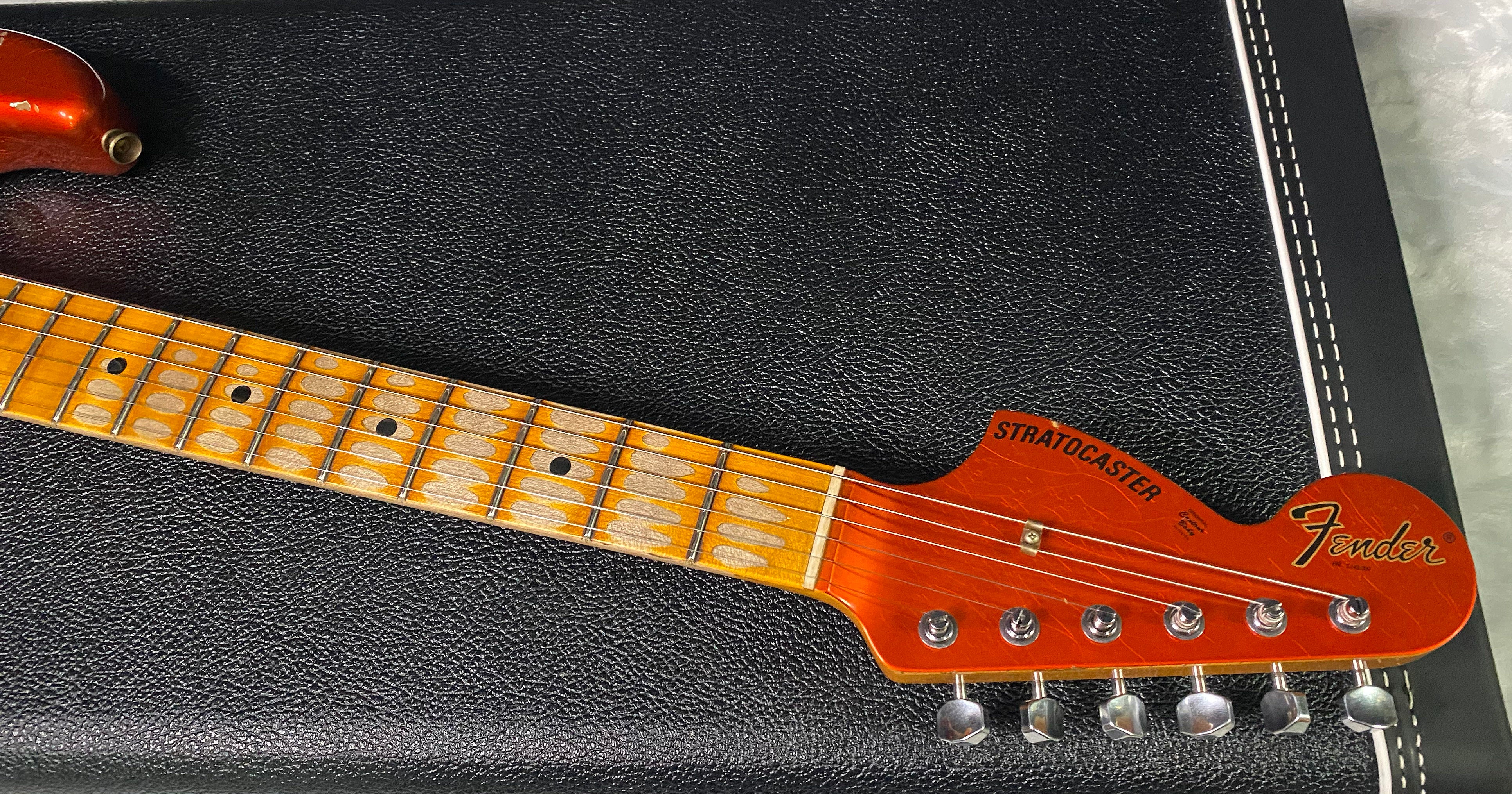 NEW! Fender Custom Shop Special Run '69 Stratocaster Heavy Relic - Handwound P/U's - Aged Candy Tangerine - Reverse Headstock - 8lbs - Authorized Dealer - SUPER RARE! G07474