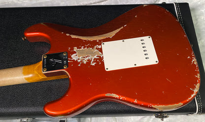NEW! Fender Custom Shop Special Run '69 Stratocaster Heavy Relic - Handwound P/U's - Aged Candy Tangerine - Reverse Headstock - 8lbs - Authorized Dealer - SUPER RARE! G07474