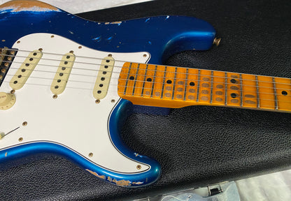 NEW! Fender Custom Shop Special Run '69 Stratocaster Heavy Relic - Handwound P/U's - Aged Aquamarine Metallic - Reverse Headstock - 8lbs - Authorized Dealer - One OFF! SUPER RARE! G07466