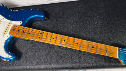 NEW! Fender Custom Shop Special Run '69 Stratocaster Heavy Relic - Handwound P/U's - Aged Aquamarine Metallic - Reverse Headstock - 8lbs - Authorized Dealer - One OFF! SUPER RARE! G07466