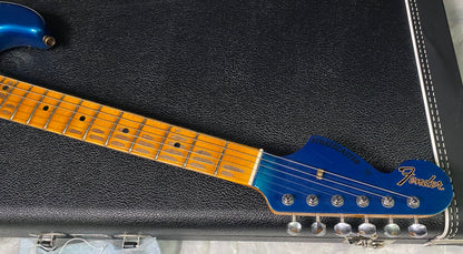 NEW! Fender Custom Shop Special Run '69 Stratocaster Heavy Relic - Handwound P/U's - Aged Aquamarine Metallic - Reverse Headstock - 8lbs - Authorized Dealer - One OFF! SUPER RARE! G07466
