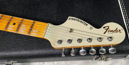 NEW! Fender Custom Shop Special Run '69 Stratocaster Journeyman Relic - Handwound P/U's - Aged Frost White Pearl - Reverse Headstock - 8lbs - Authorized Dealer - SUPER RARE! G07472