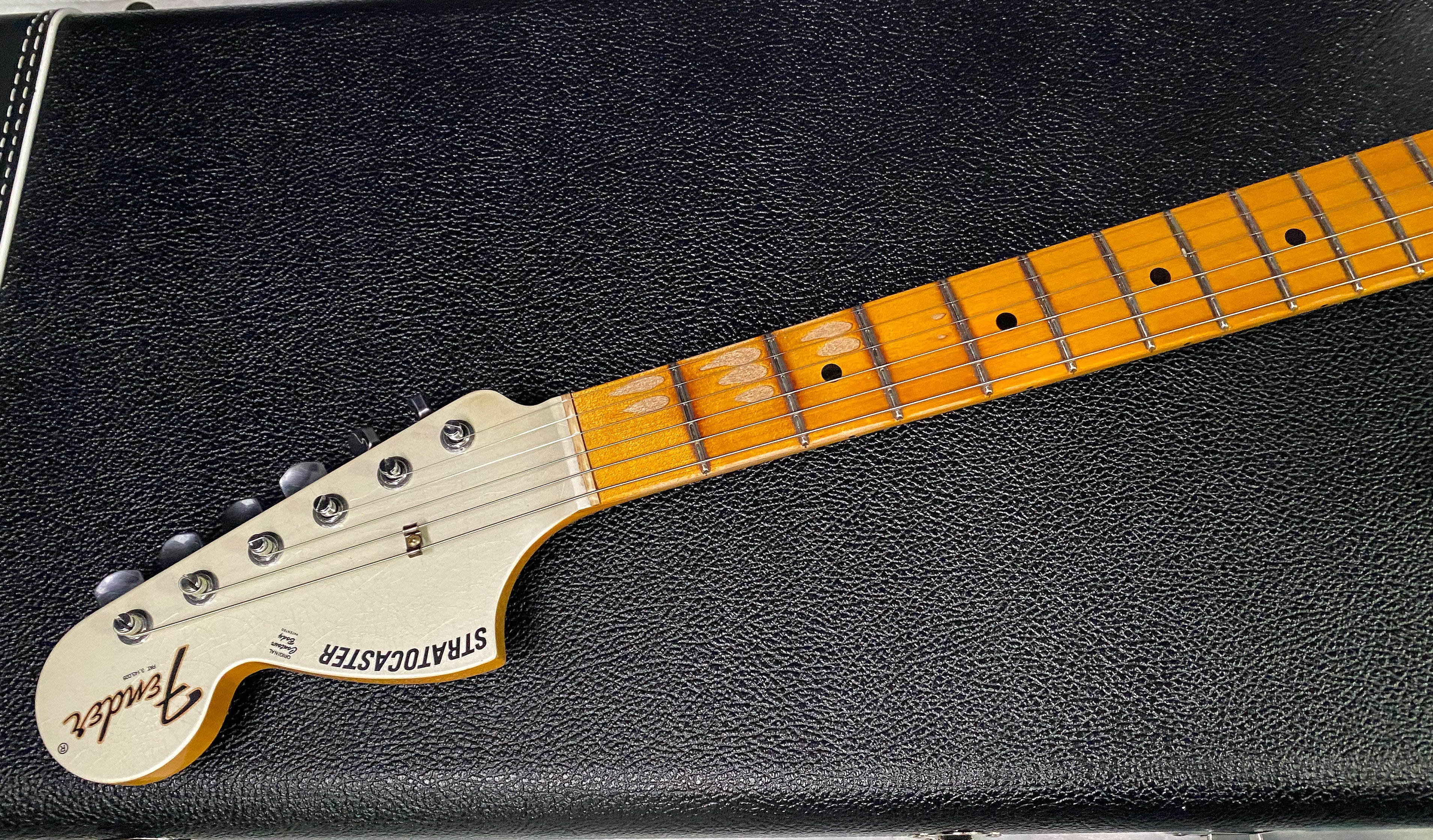 NEW! Fender Custom Shop Special Run '69 Stratocaster Journeyman Relic - Handwound P/U's - Aged Frost White Pearl - Reverse Headstock - 8lbs - Authorized Dealer - SUPER RARE! G07472