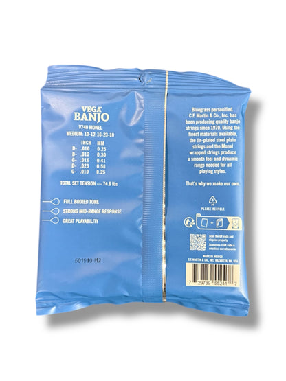 Martin Vega Banjo Strings - 3 Pack