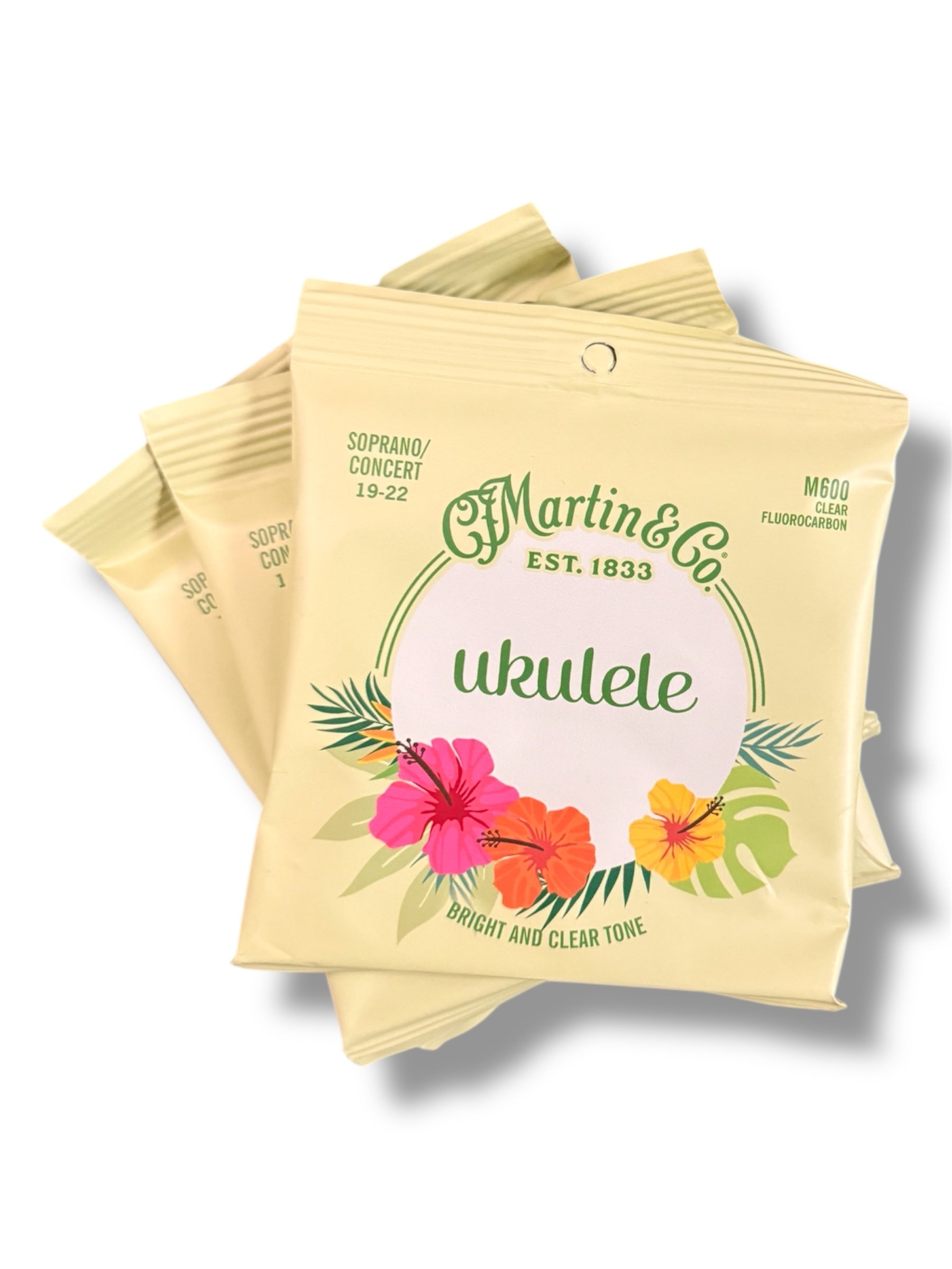 Martin M600 Ukulele Strings - 3 Pack
