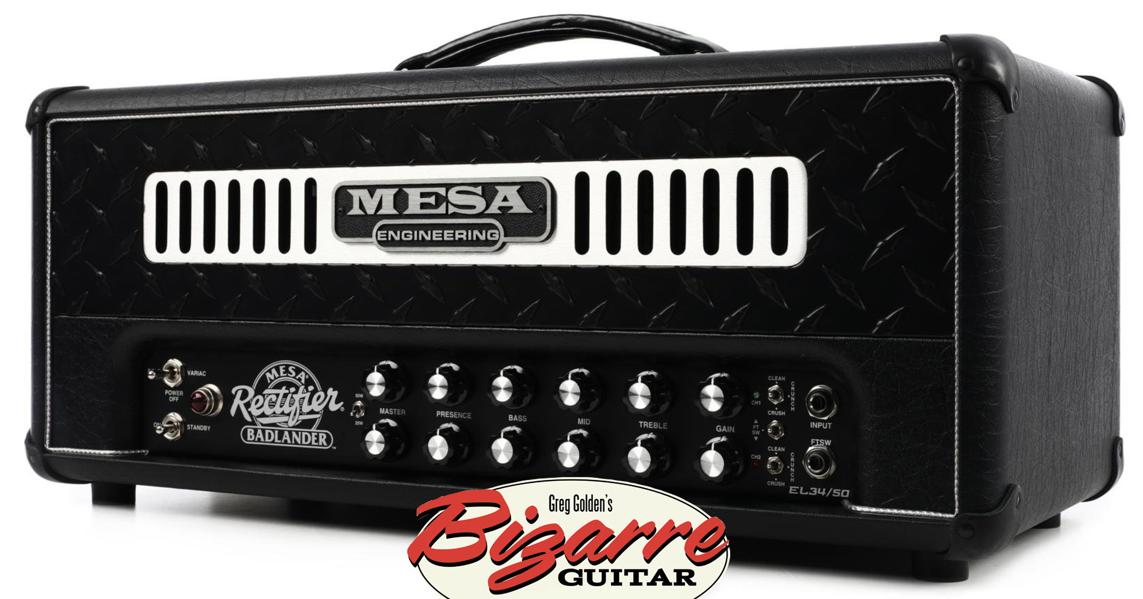 NEW ! Mesa Boogie Badlander 50 Amplifier Head - In-Stock - Authorized Dealer