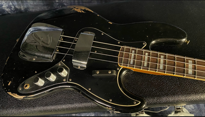 NEW ! Fender Custom Shop Limited Edition Custom Jazz Bass Heavy Relic - Aged Black - Authorized Dealer - G02846 - 9.5lbs