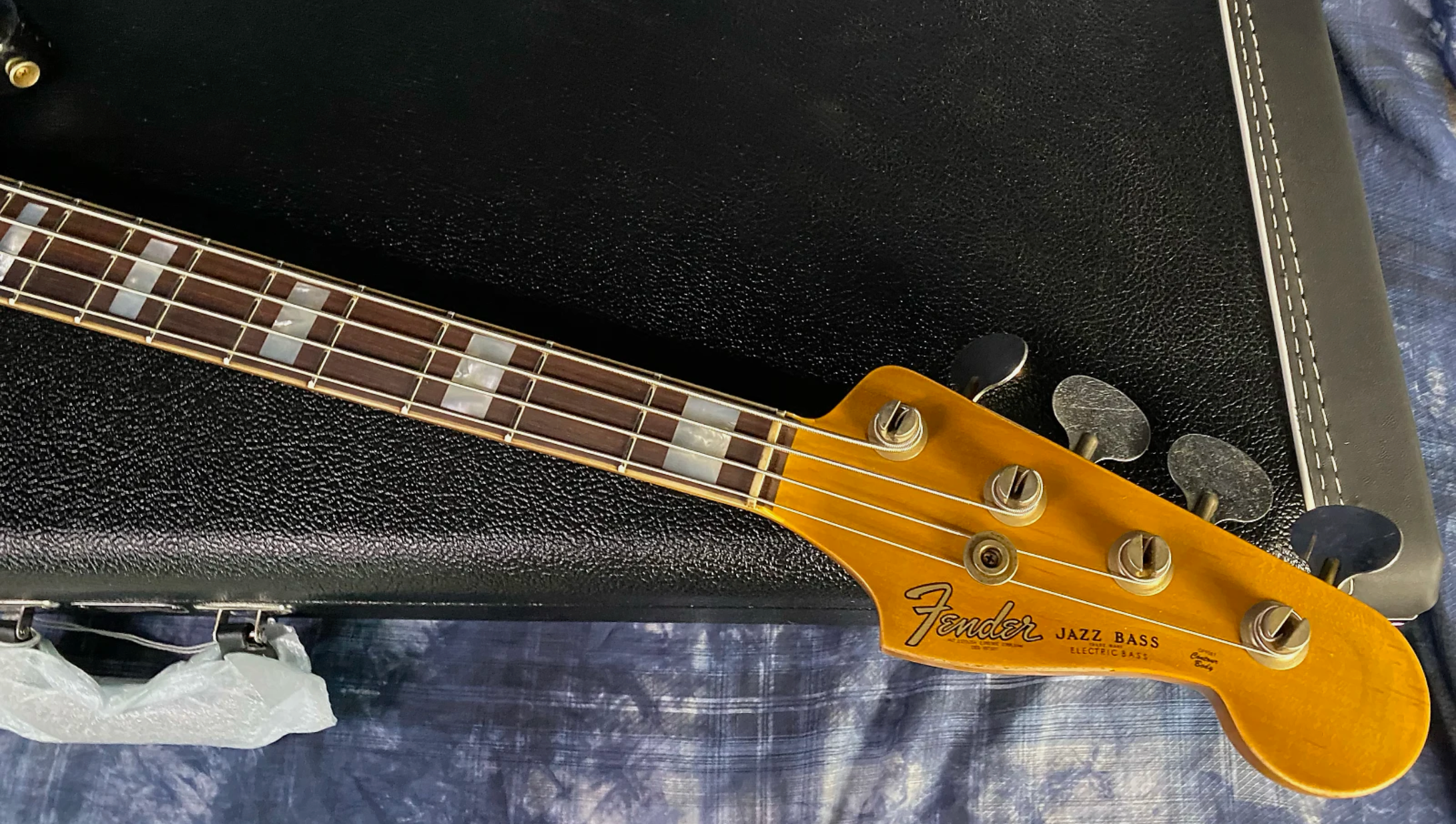 NEW ! Fender Custom Shop Limited Edition Custom Jazz Bass Heavy Relic - Aged Black - Authorized Dealer - G02846 - 9.5lbs