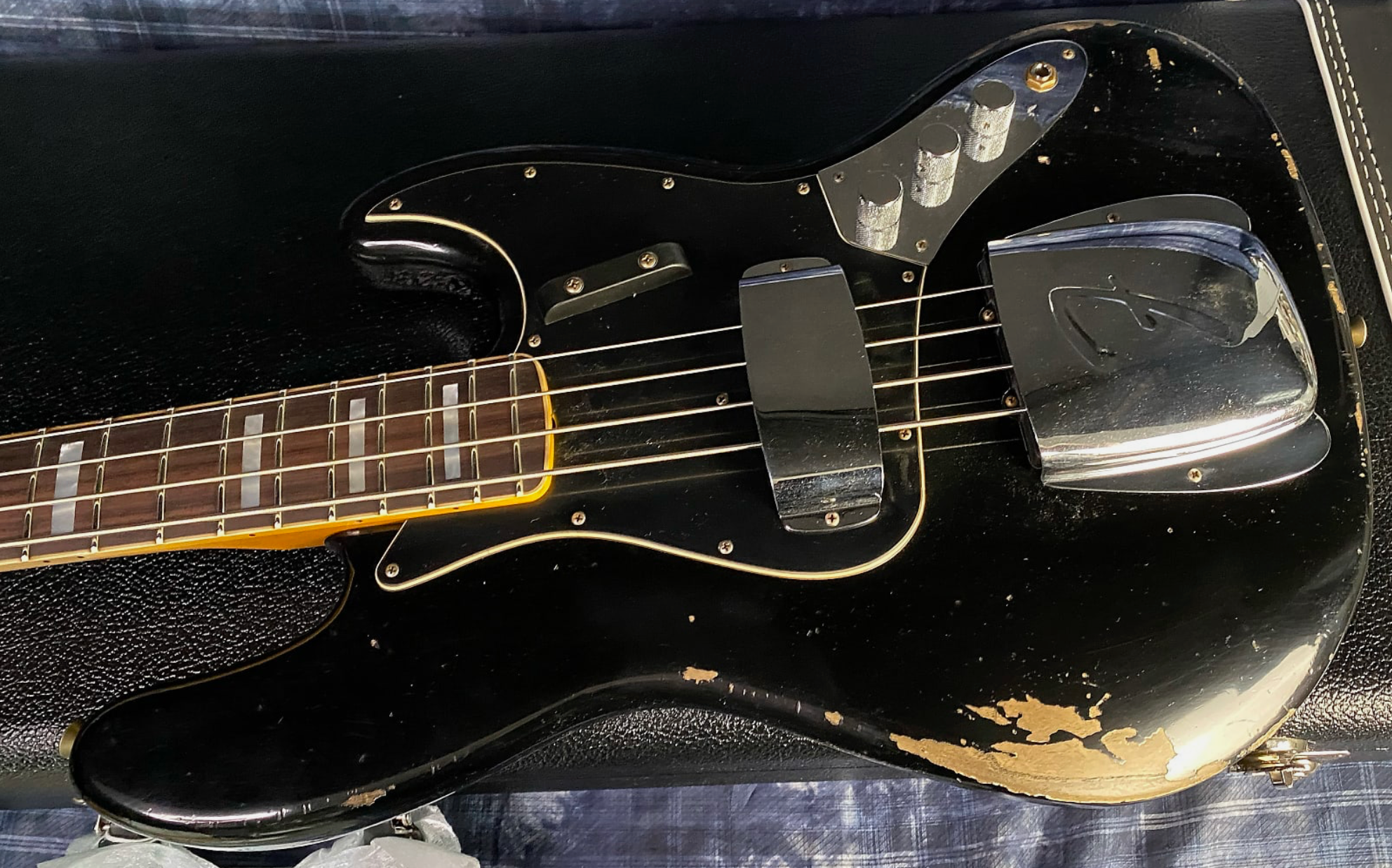 NEW ! Fender Custom Shop Limited Edition Custom Jazz Bass Heavy Relic - Aged Black - Authorized Dealer - G02846 - 9.5lbs