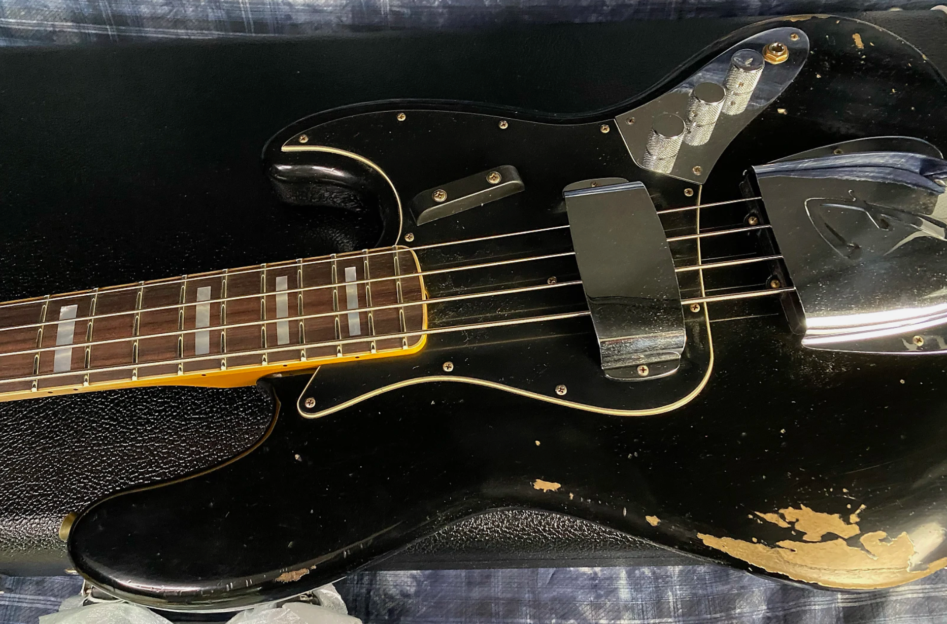 NEW ! Fender Custom Shop Limited Edition Custom Jazz Bass Heavy Relic - Aged Black - Authorized Dealer - G02846 - 9.5lbs