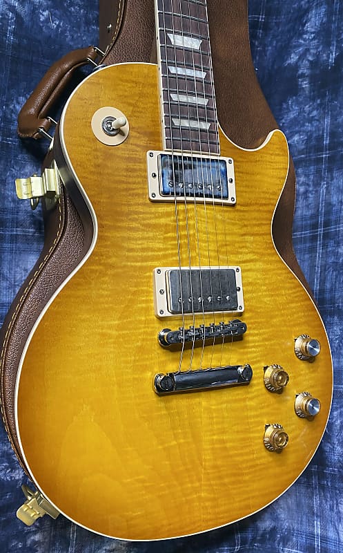 BRAND NEW ! 2024 Gibson Kirk Hammett "Greeny” Les Paul Standard﻿﻿ Greeny Burst - 9.2 lbs - Authorized Dealer - G04202