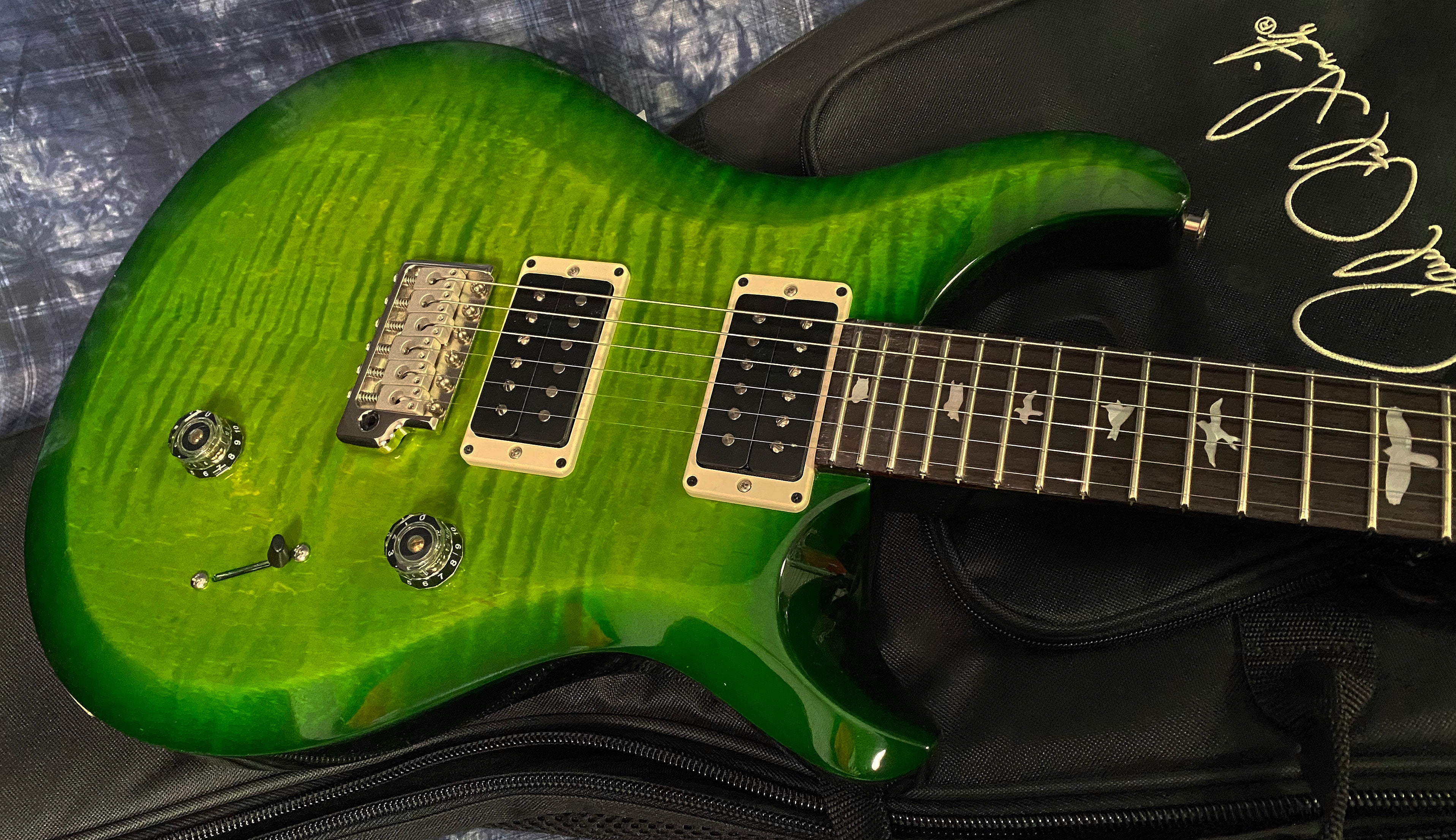 NEW! 2023 PRS S2 Custom 24 CU24 - Eriza Verde - 10th Anniversary - 7.85 lbs - Authorized Dealer! In Stock Ready to Ship! G02182