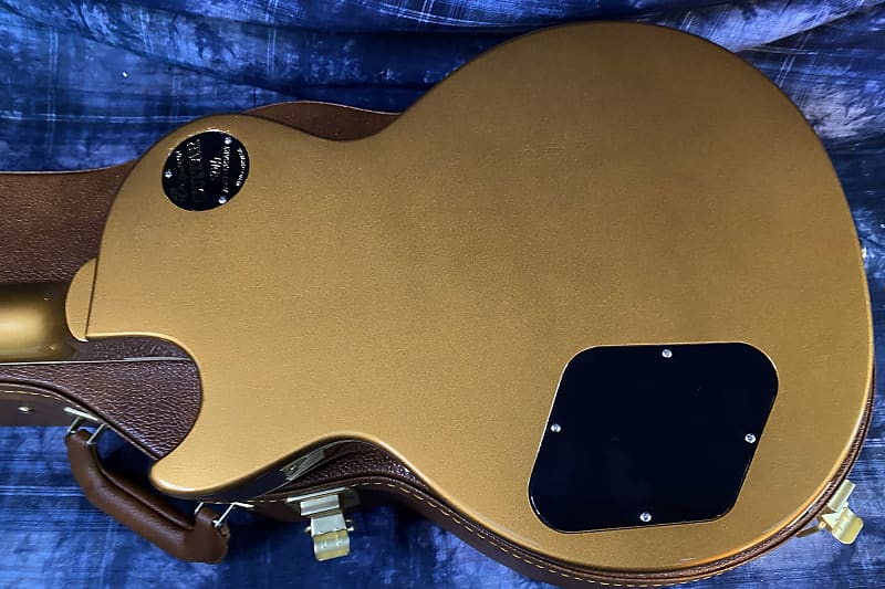 NEW ! 2024 Gibson Les Paul 50's Standard Bizarre Guitar 50th Anniversary Limited Edition All Gold Top, Back & Neck - Upgraded 57 Classic Pick-Ups - Speed Knobs - Titanium Saddles - Authorized Dealer - G03769 - 9.5 lbs