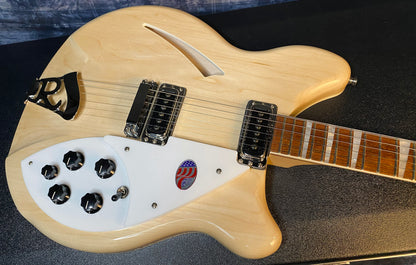 NEW! 2024 Rickenbacker 360 Maple Glo MG - Authorized Dealer - Warranty - In-Stock! Only 7.1lbs - G03556