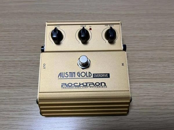 Rocktron Austin Gold Overdrive / Authorized Dealer