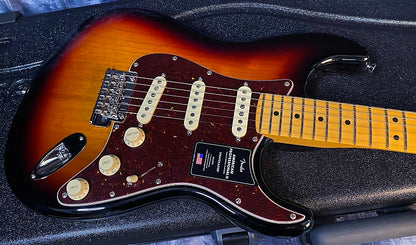 NEW! 2024 Fender American Professional Stratocaster II - Sunburst - Authorized Dealer - In-Stock! 7.5 lbs - G04082