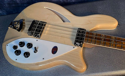 NEW ! 2024 Rickenbacker 4005V Maple Glo Mapleglo MG Semi-Hollow Body Bass - Authorized Dealer - In-Stock! 8.7 lbs G03969