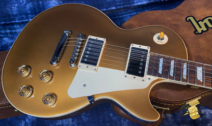 NEW ! 2024 Gibson Les Paul 50's Standard Bizarre Guitar 50th Anniversary Limited Edition All Gold Top, Back & Neck - Upgraded 57 Classic Pick-Ups - Speed Knobs - Titanium Saddles - Authorized Dealer - G03500 - 9.7 lbs