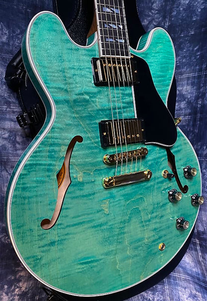 NEW ! 2024 Gibson ES Supreme - Seafoam Green - Authorized Dealer - 8.1 lbs - G04167