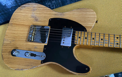 UNPLAYED ! 2024 Fender Custom Shop Master Built David Brown - Loaded CuNiFe Telecaster Custom Heavy Relic - Authorized Dealer - Only 6.85lbs - G02102 - SAVE!