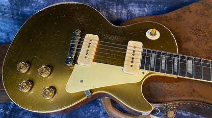 NEW! 2024 Gibson Custom Shop 1954 Les Paul Gold Top Reissue Heavy Aged Murphy Lab - Authorized Dealer - 9.1 lbs - G03718