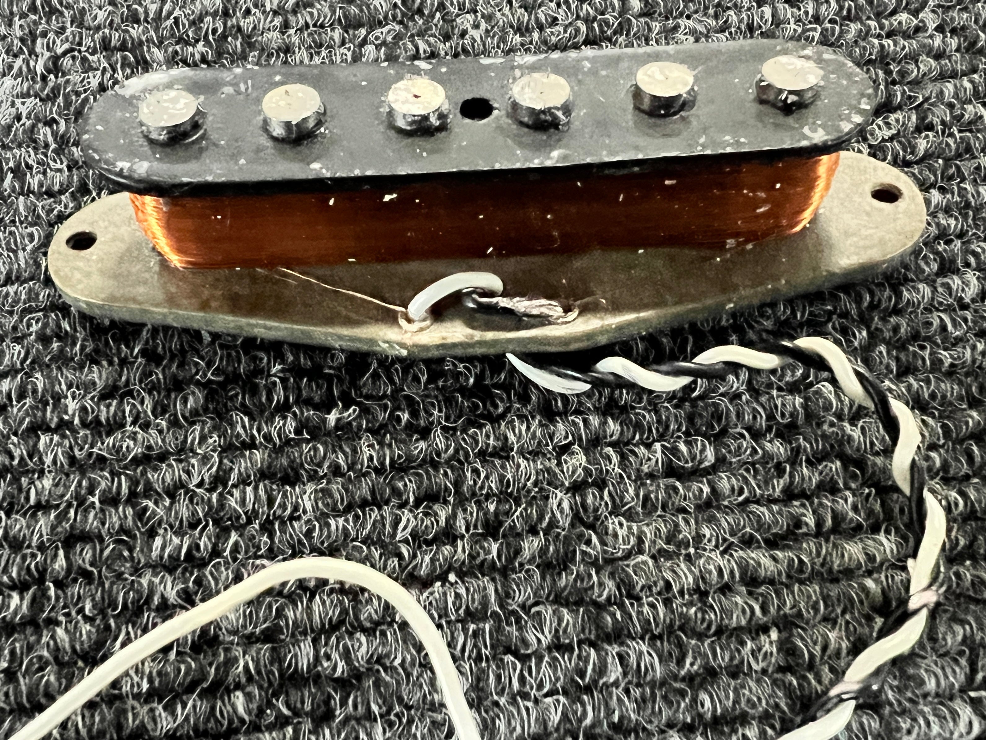 Fender Stratocaster Pickup - 1978 - Grey Bottom Meter Read at 6.54