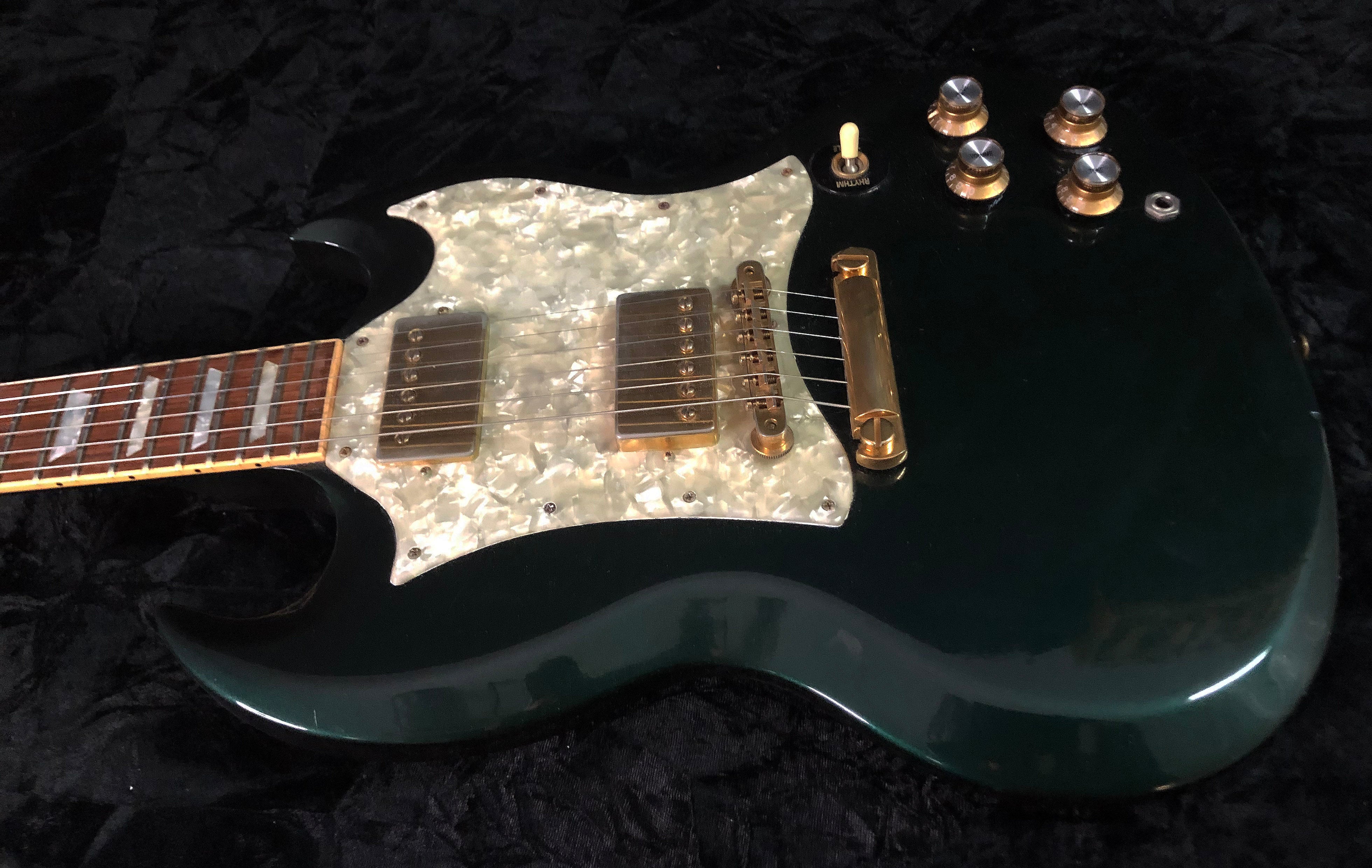 1993 Gibson Custom Shop SG - Metallic Green Finish - From Our Vault! - New Gibson USA Tan Hardshell Case - Serial # 91773386