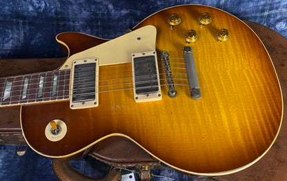 NEW ! 2024 Gibson Custom 1959 Les Paul Standard Reissue Electric Guitar - Murphy Lab Heavy Aged Slow Iced Tea Fade - Authorized Dealer - 8.75lbs - G02944