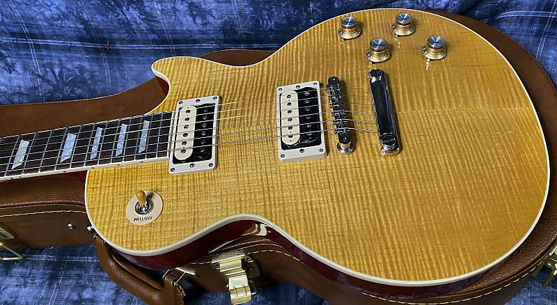 NEW ! 2024 Gibson Les Paul Slash - Appetite Burst - Super Tight Flame Top - Authorized Dealer - 9 lbs - G03802