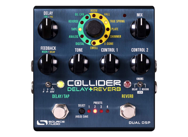 Source Audio SA263 Collider Delay + Reverb - Authorized Dealer