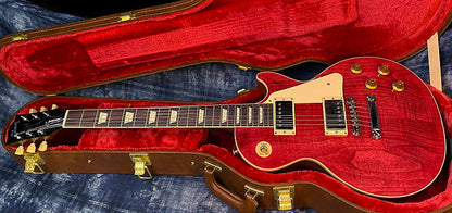 BRAND NEW ! 2024 Gibson Les Paul Standard '50s Translucent Fuchsia - Beautiful Flame Top! - 9.5 lbs - Authorized Dealer - G03763