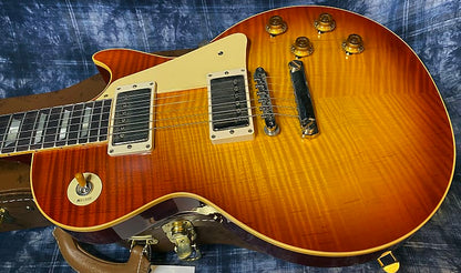 NEW! 2024 Gibson Custom Shop 1959 Les Paul Standard VOS - Sunrise Teaburst - Hand-Picked Top - Dealer Select - 8.5 lbs - Authorized Dealer - G04180