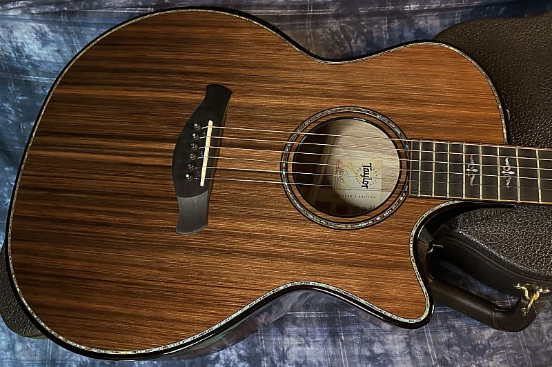 NEW! 2024 Taylor 914ce Builder's Edition Acoustic-Electric Guitar - Kona Edgeburst - Authorized Dealer - 5.1lbs - G03739