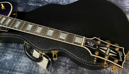 NEW! 2024 Gibson Dealer Select Custom Shop Les Paul Custom Purple Sparkle - Authorized Dealer - 10.5 lbs of TONE! G03947