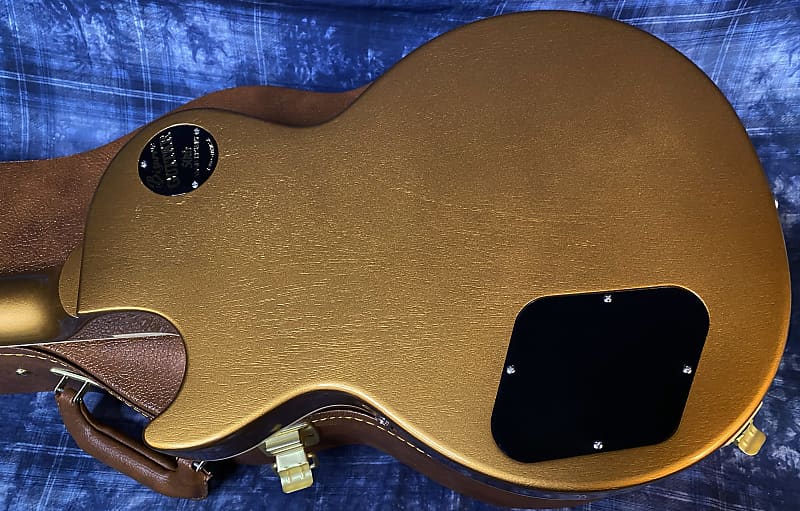 NEW ! 2024 Gibson Les Paul 50's Standard Bizarre Guitar 50th Anniversary Limited Edition All Gold Top, Back & Neck - Upgraded 57 Classic Pick-Ups - Speed Knobs - Titanium Saddles - Authorized Dealer - G03783 - 9.5 lbs!