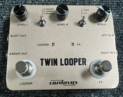 Cordovox Twin Looper Pedal - Authorized Dealer