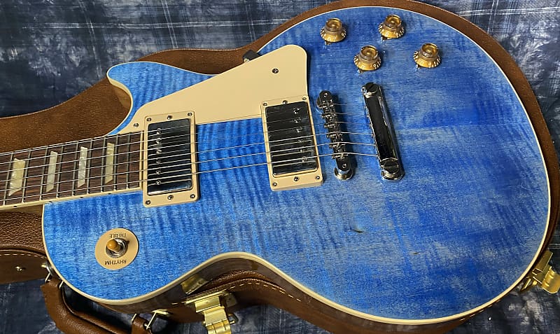 BRAND NEW ! 2024 Gibson Les Paul Standard '50s - Ocean Blue - Authorized Dealer - 8.9 lbs - G04184