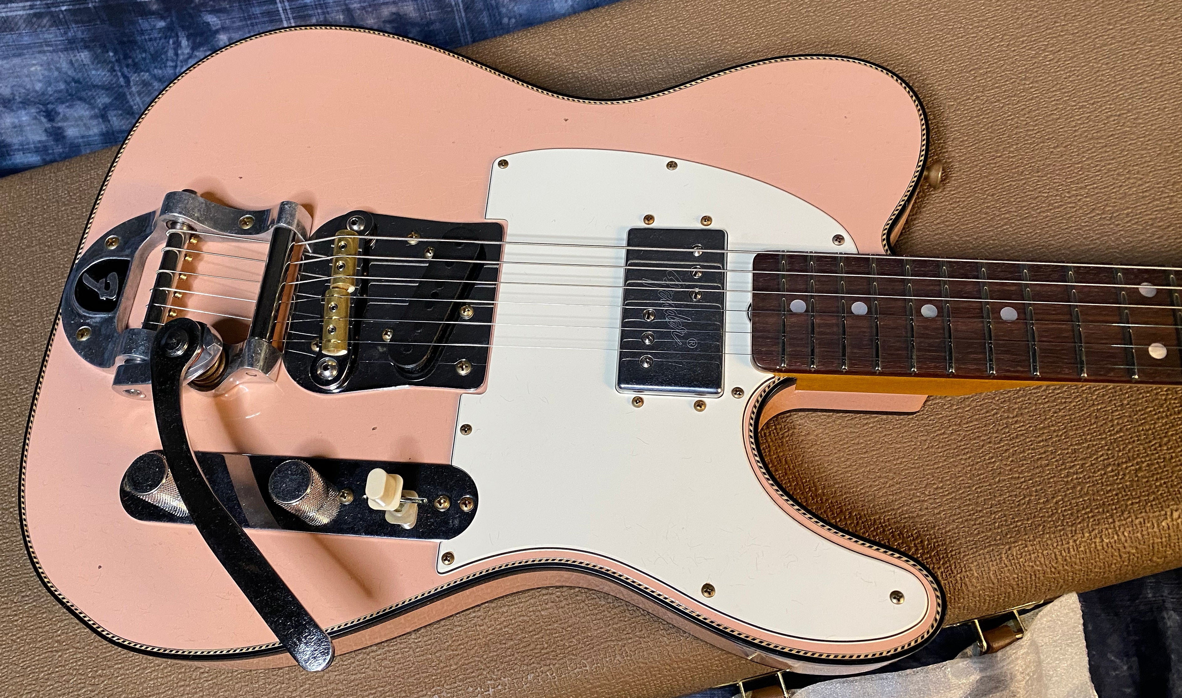 NEW! 2024 Fender Limited Edition Cunife Telecaster Custom Journeyman Relic - Aged Shell Pink Finish - Authorized Dealer - 8.2 lbs - G03532