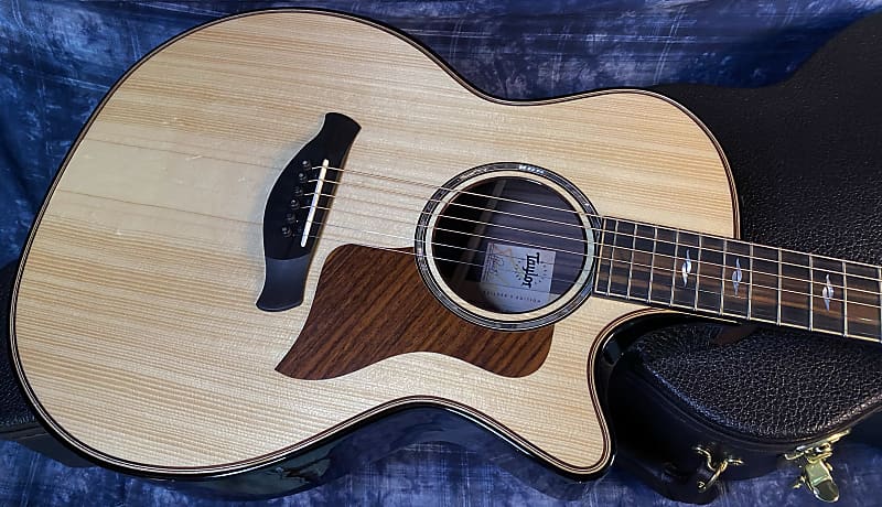 NEW ! 2024 Taylor 814ce Acoustic-Electric Guitar - Natural Gloss - 4.75lbs - Authorized Dealer - In-Stock! G03734